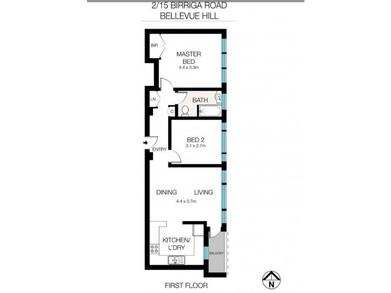 2/15 Birriga Road, Bellevue Hill NSW 2023