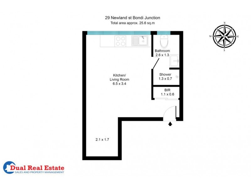 410/29 Newland Street, Bondi Junction NSW 2022 Floorplan