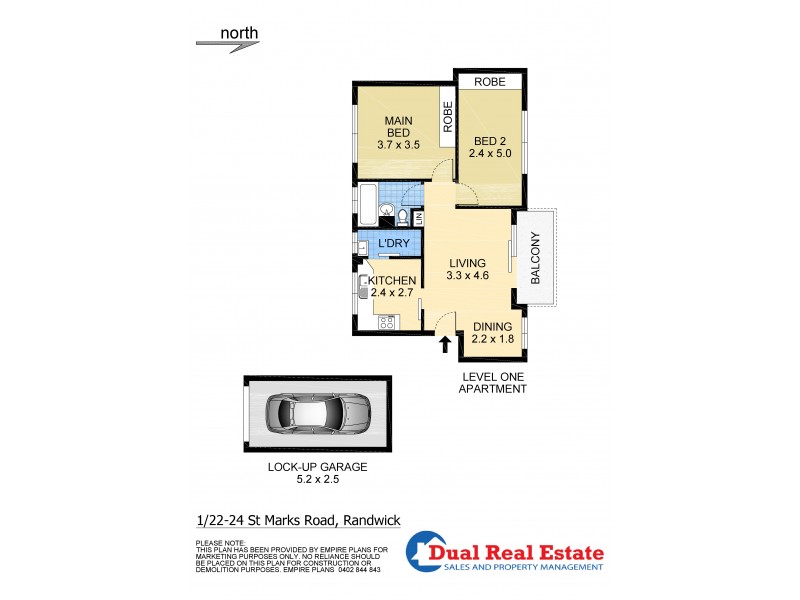 1/22-24 St Marks Road, Randwick NSW 2031 Floorplan