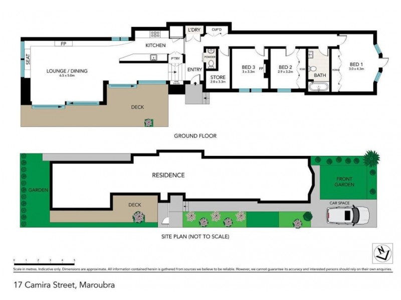 17 Camira Street, Maroubra NSW 2035 Floorplan