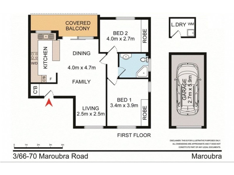 3/66-70 Maroubra Road, Maroubra NSW 2035