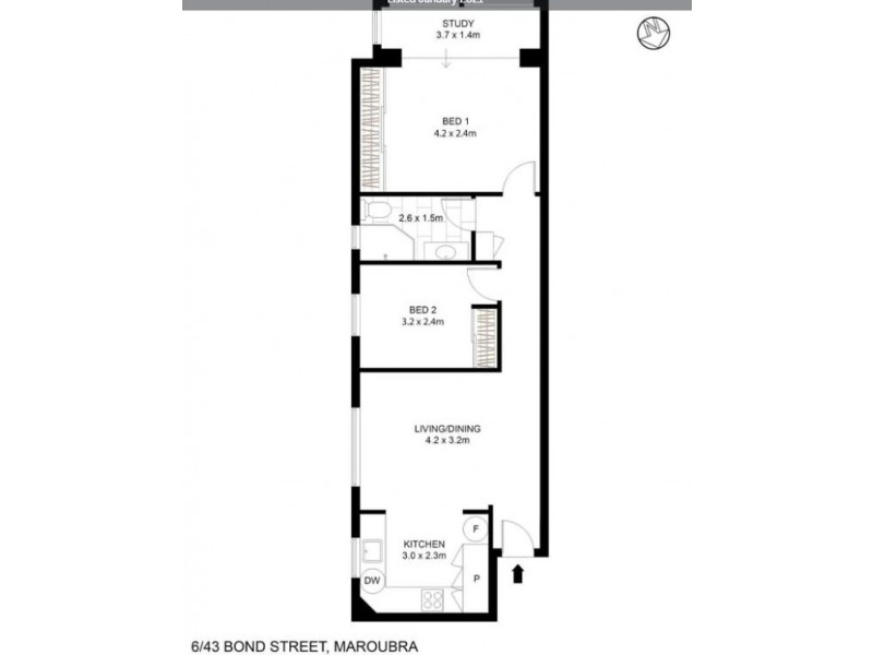 6/43 Bond Street, Maroubra NSW 2035