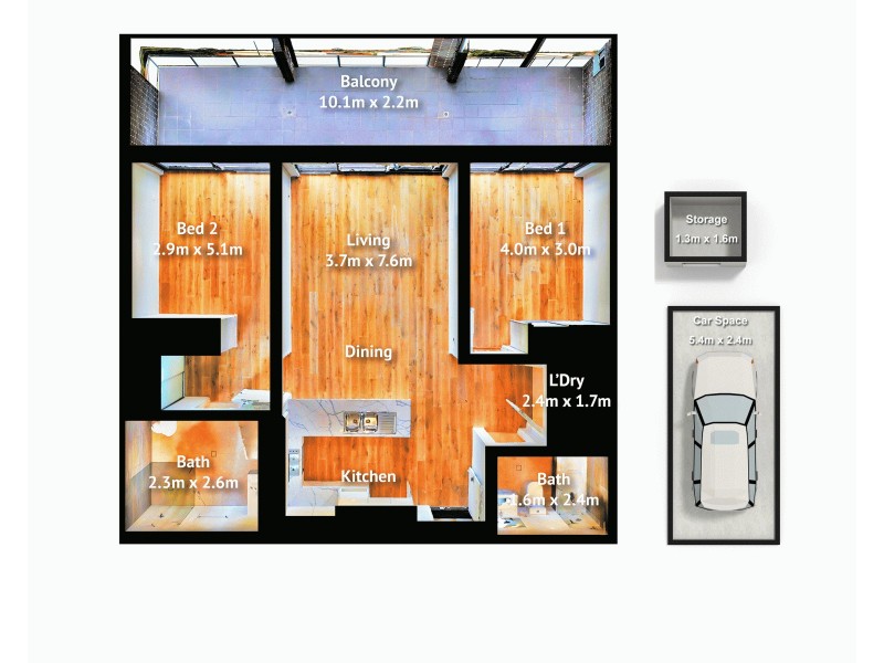 14/19-23 Forest Road, Hurstville NSW 2220 Floorplan