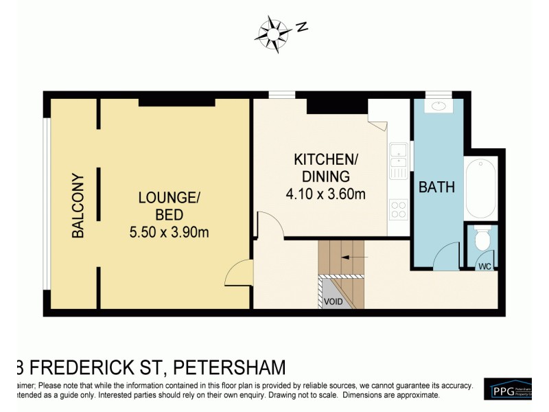 2/8 Frederick Street, Petersham NSW 2049 Floorplan