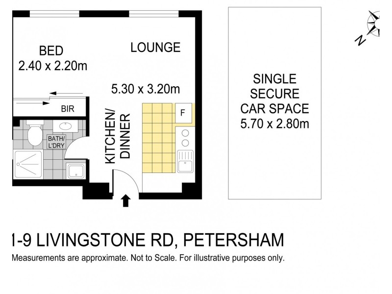 8/1-9 Livingstone Road, Petersham NSW 2049 Floorplan