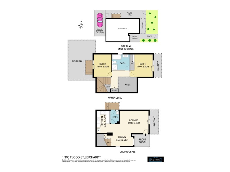 1/168 Flood Street, Leichhardt NSW 2040 Floorplan