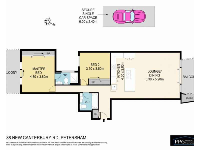 15/88-94 New Canterbury Road, Petersham NSW 2049 Floorplan
