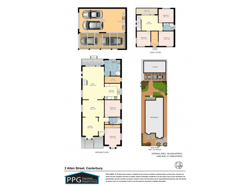 2 Allen St, Canterbury NSW 2193 Floorplan
