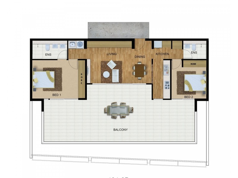 13/111-115 New Canterbury Road, Petersham NSW 2049 Floorplan