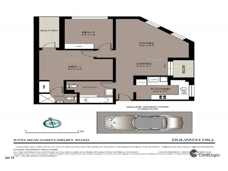 5/753-769 New Canterbury Road, Dulwich Hill NSW 2203 Floorplan