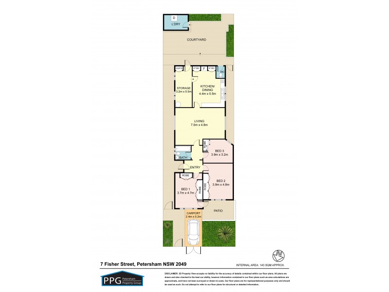 7 Fisher Street, Petersham NSW 2049 Floorplan
