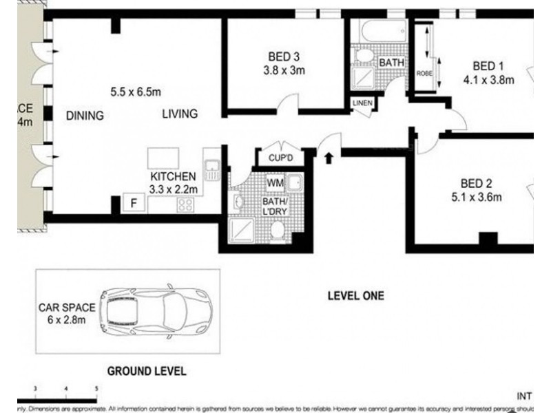 3/260 New Canterbury Road, Lewisham NSW 2049 Floorplan