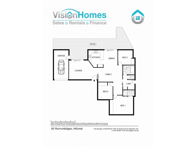 60 Murrumbidgee Street, Hillcrest QLD 4118 Floorplan