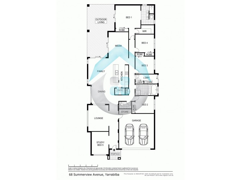 68 Summerview Avenue, Yarrabilba QLD 4207 Floorplan