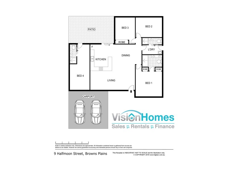 9 Halfmoon Street, Browns Plains QLD 4118 Floorplan