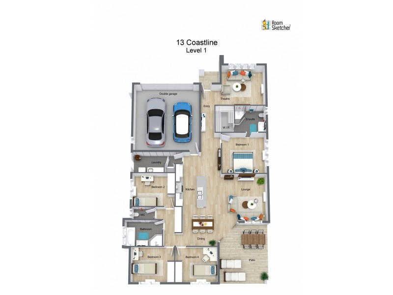 13 COASTLINE PDE, Trinity Beach QLD 4879 Floorplan