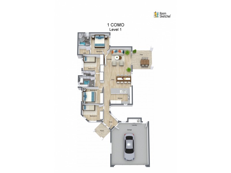 1 Como Close, Kewarra Beach QLD 4879 Floorplan
