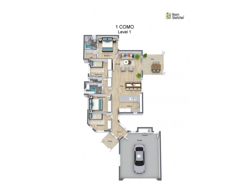1 Como Close, Kewarra Beach QLD 4879 Floorplan