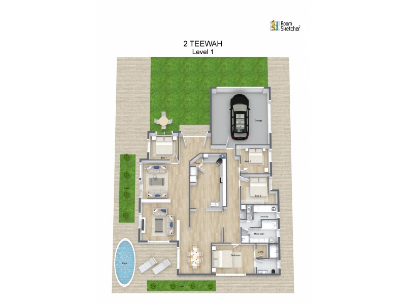 Teewah Close, Kewarra Beach QLD 4879 Floorplan