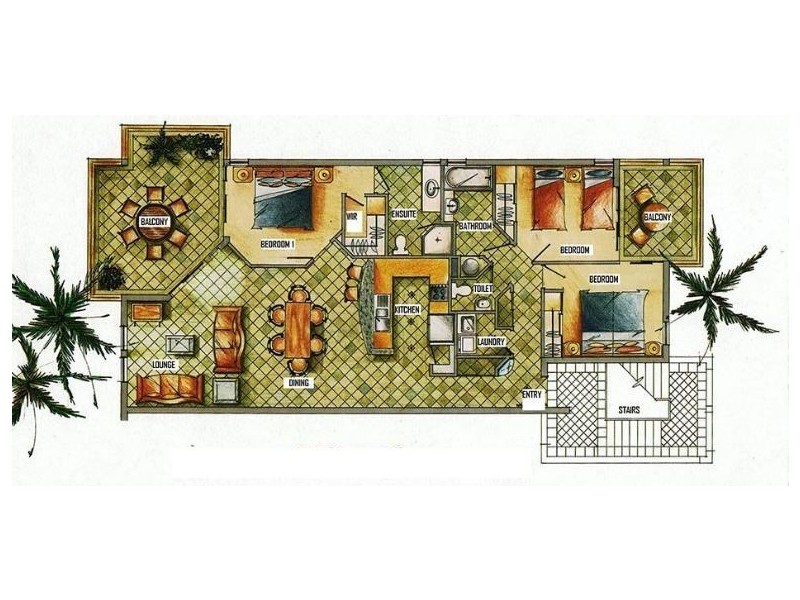 5/23-25 Veivers Road, Palm Cove QLD 4879 Floorplan