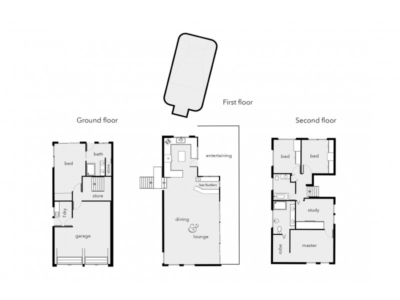 109 to 111 PANGUNA ST, Trinity Beach QLD 4879 Floorplan