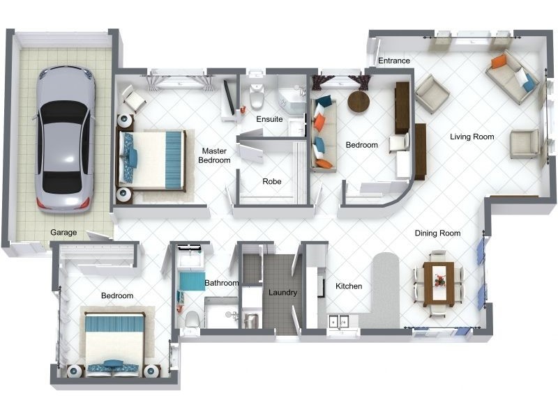 1/55 Cunningham Street, Yorkeys Knob QLD 4878 Floorplan