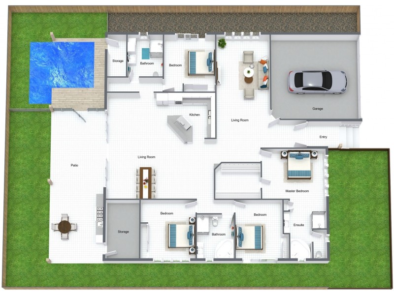 6 Palmetto Street, Palm Cove QLD 4879 Floorplan