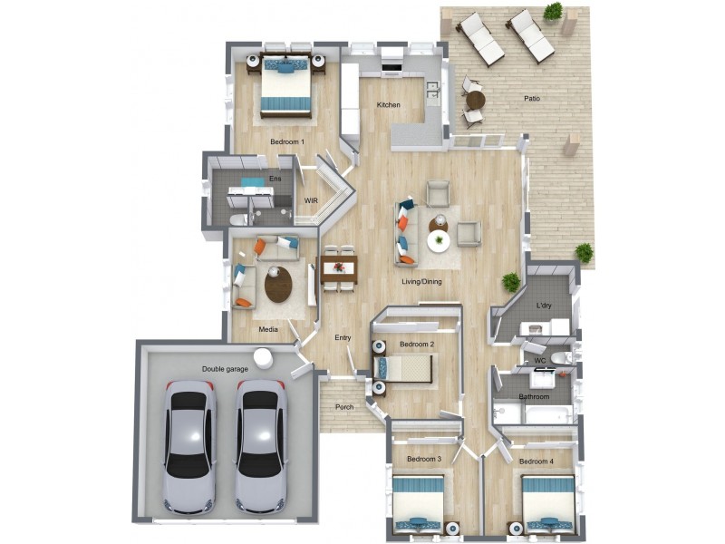 25 Willoughby Close, Redlynch QLD 4870 Floorplan