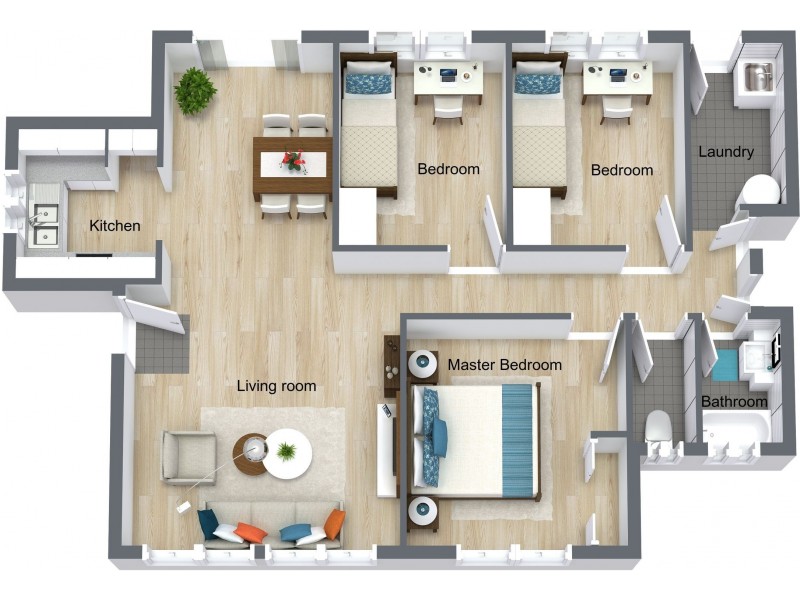 20 Long Street, Mooroobool QLD 4870 Floorplan