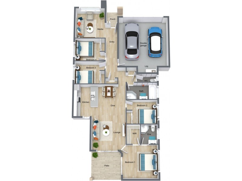 8 Ewan Glen, Trinity Park QLD 4879 Floorplan