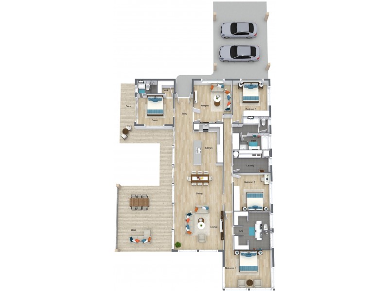 61 Leonard St, Kewarra Beach QLD 4879 Floorplan