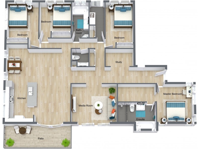 54 Mackerras Street, Redlynch QLD 4870 Floorplan