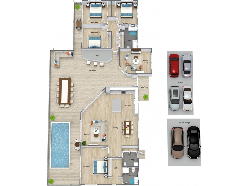 23 Kewarra Street, Kewarra Beach QLD 4879 Floorplan