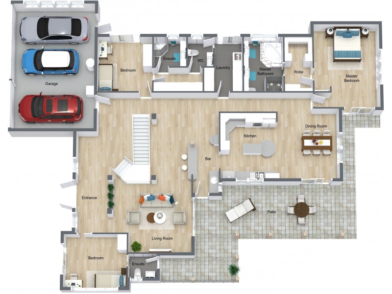 10 Whitehaven Ct, Clifton Beach QLD 4879 Floorplan