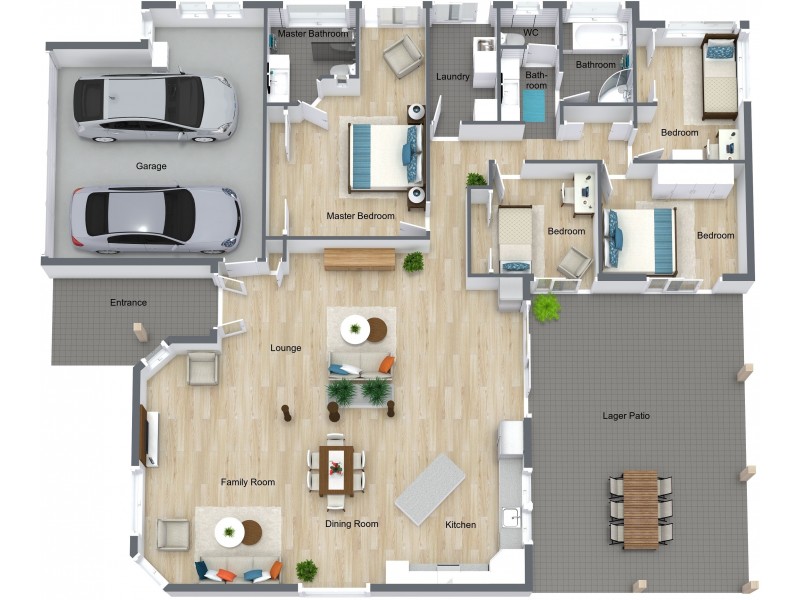 9 Bramble Street, Clifton Beach QLD 4879 Floorplan