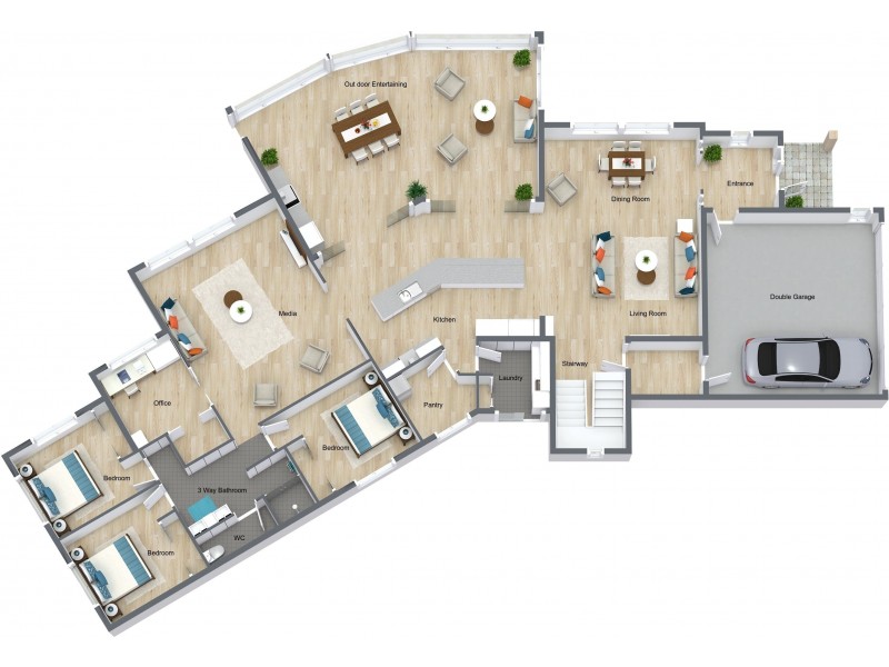 18 Tamar Close, Mount Sheridan QLD 4868 Floorplan