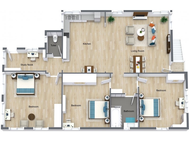 69 Hayward Street, Mooroobool QLD 4870 Floorplan