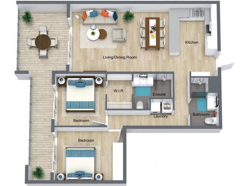 21/6-10 Wattle Street, Yorkeys Knob QLD 4878 Floorplan