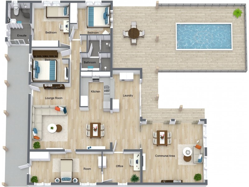 5 Caribbean Street, Holloways Beach QLD 4878 Floorplan