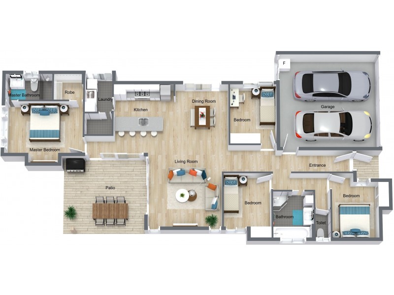 28 Barratta Circle, Trinity Park QLD 4879 Floorplan