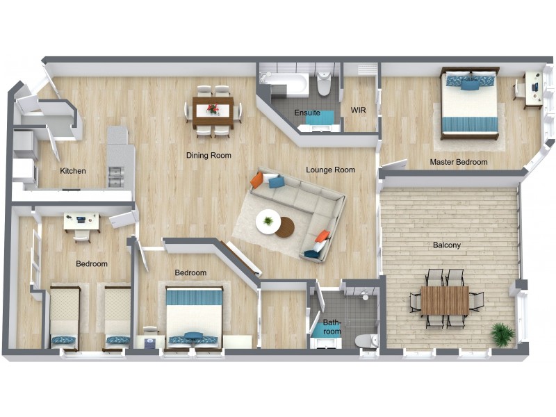 19/210 Grafton Street, Cairns North QLD 4870 Floorplan
