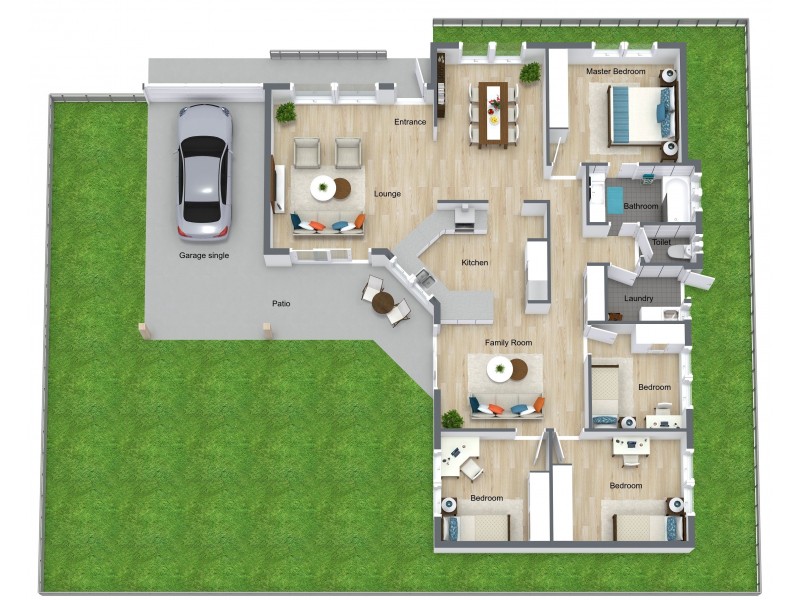 123 Barnard Drive, Mount Sheridan QLD 4868 Floorplan