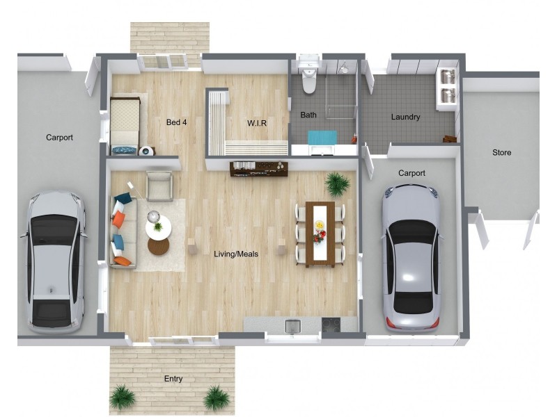 2/24 Valmadre Street, Caravonica QLD 4878 Floorplan