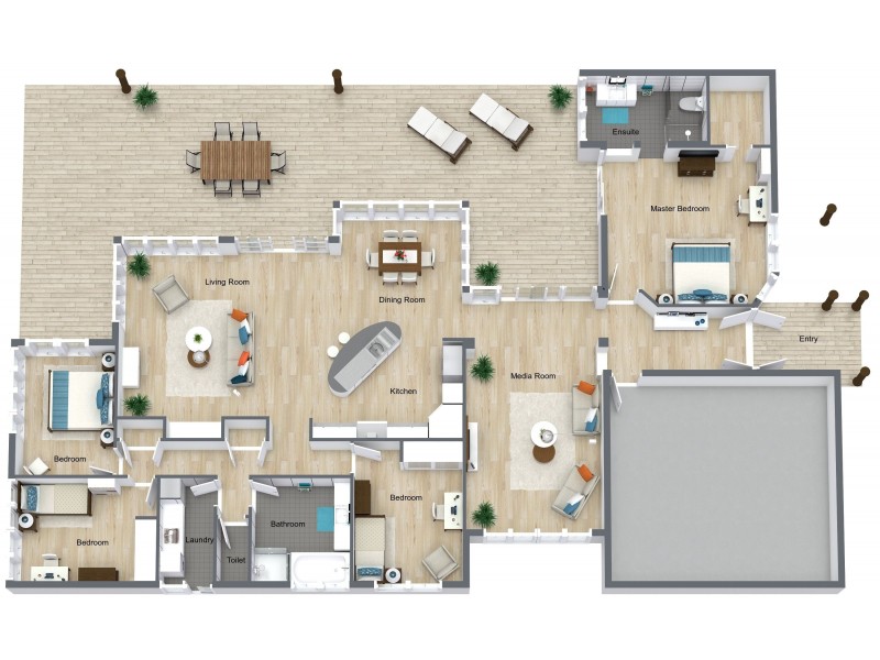 40 Terminalia Street, Redlynch QLD 4870 Floorplan