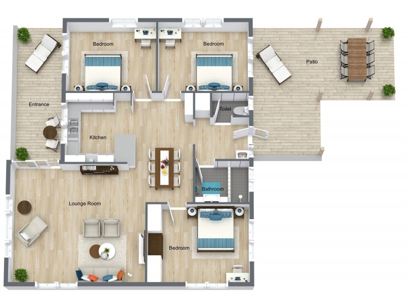 168 Toogood Road, Bayview Heights QLD 4868 Floorplan