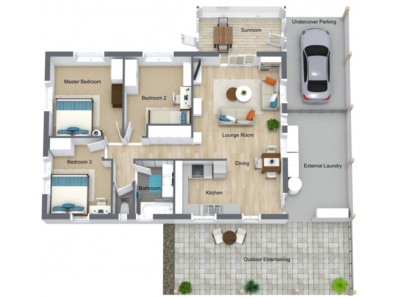 28 Oak Street, Holloways Beach QLD 4878 Floorplan