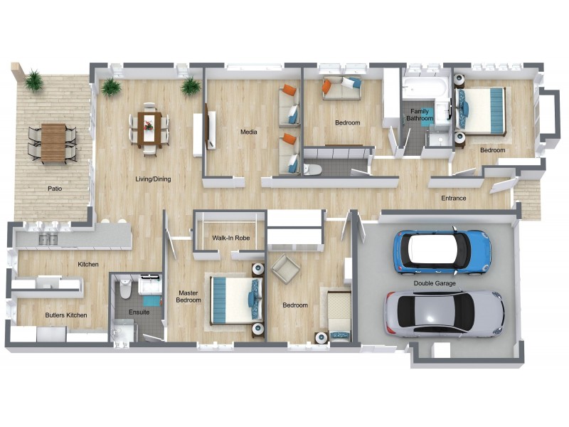 24 Gilberton Gate, Smithfield QLD 4878 Floorplan