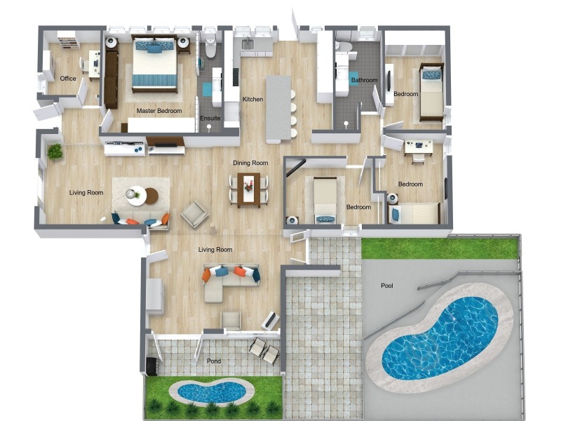 36 Bamboo Street, Holloways Beach QLD 4878 Floorplan