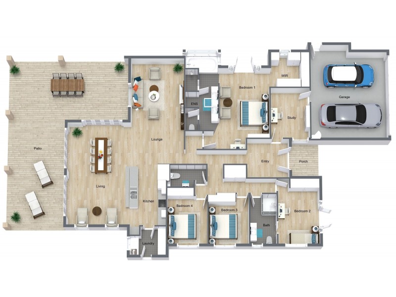 5 Bramble Street, Clifton Beach QLD 4879 Floorplan