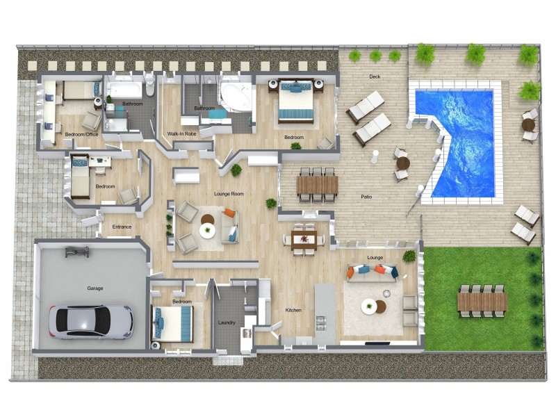 10 Iridescent Drive, Trinity Park QLD 4879 Floorplan
